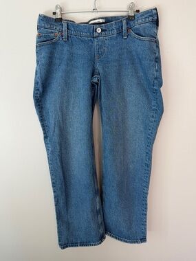 Abercrombie & Fitch Maternity Baggy Jeans 27 SHORT